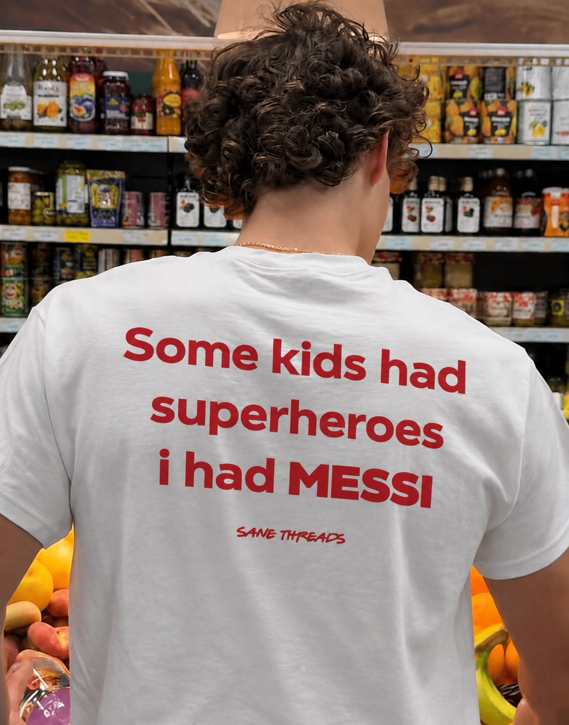 Some Kids Had Superheroes I had Messi.