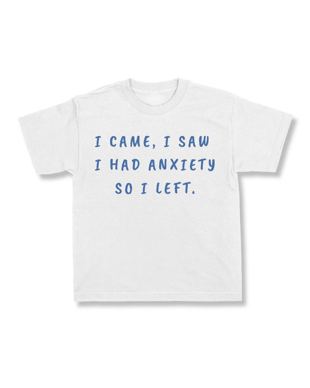 i came i saw i had anxiety so i left.