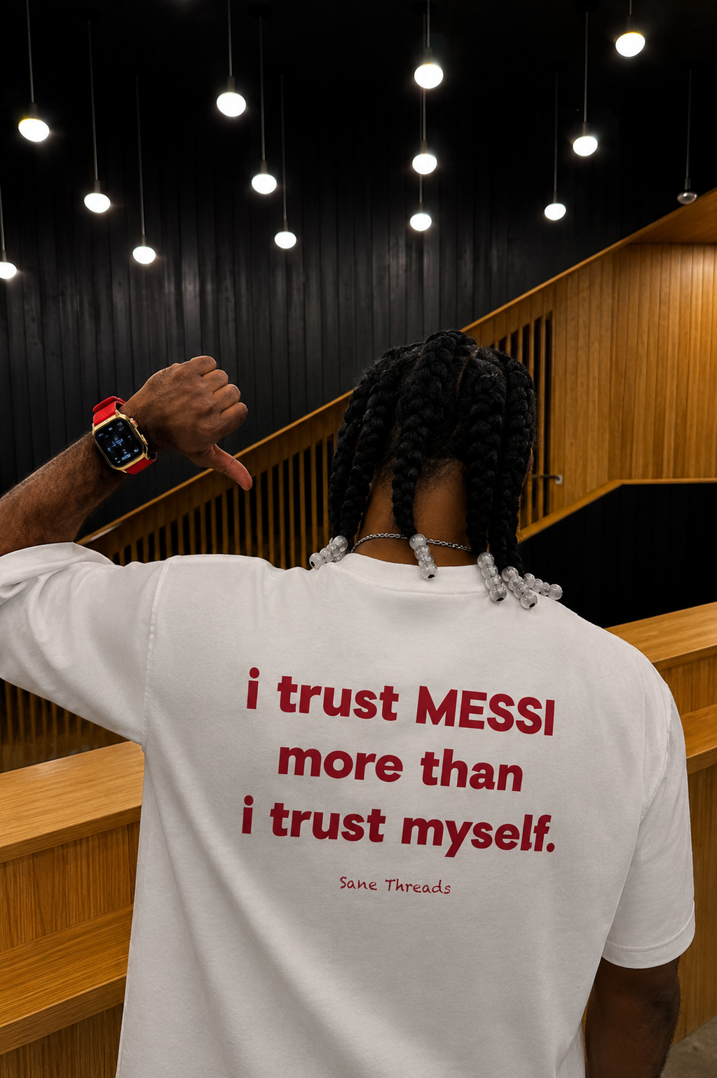 I Trust Messi More Than I Trust Myself.
